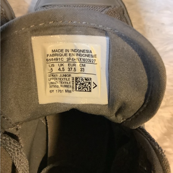 Grey Converse All Star - Picture 5 of 7